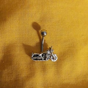 Motorcycle Belly Ring! ☆NEW☆